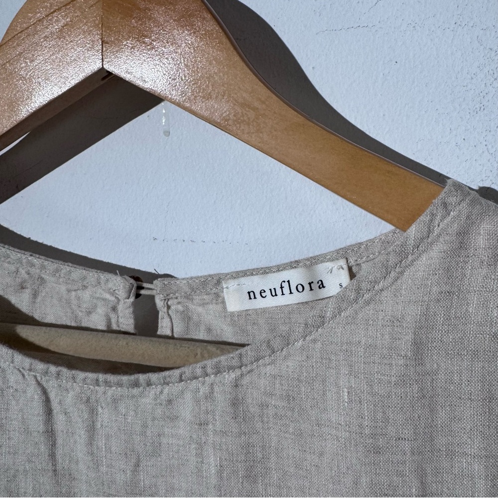 Neuflora Linen Boxy Tank S - Picture 2 of 7